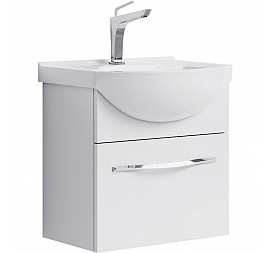 Тумба с умывальником Aqwella Аллегро Agr.01.05/1 50 см белый