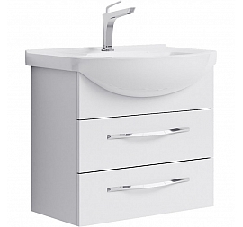 Тумба с умывальником Aqwella Аллегро Agr.01.06/2 65 см белый