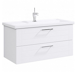 Тумба с умывальником Aqwella Classic Манчестер MAN01102 100 см белый