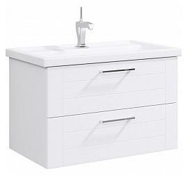 Тумба с умывальником Aqwella Classic Манчестер MAN01082 80 см белый