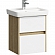 Тумба с умывальником Aqwella Classic Сити CI0105DB 50 см дуб балтийский