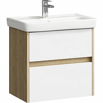 Тумба с умывальником Aqwella Classic Сити CI0106DB 60 см дуб балтийский