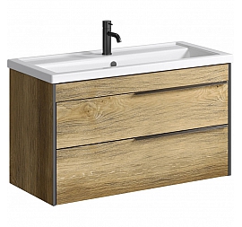 Тумба с умывальником Aqwella Classic Фарго FRG0110DB 100 см дуб балтийский