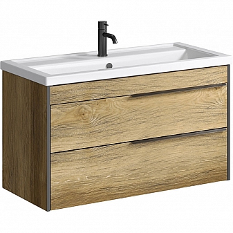 Тумба с умывальником Aqwella Classic Фарго FRG0110DB 100 см дуб балтийский