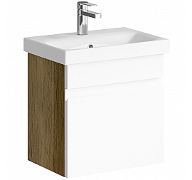 Тумба с умывальником Aqwella Classic Smart SRT0105DB 50 см дуб балтийский