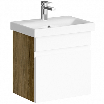 Тумба с умывальником Aqwella Classic Smart SRT0105DB 50 см дуб балтийский