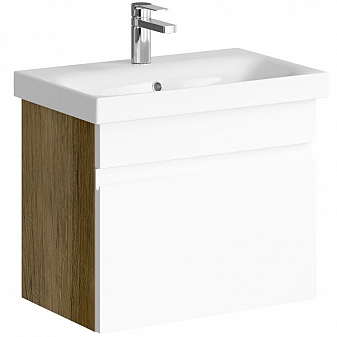 Тумба с умывальником Aqwella Classic Smart SRT0106DB 60 см дуб балтийский