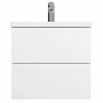 Тумба с умывальником AM.PM Gem M90FHX06022WG 60 см 2 ящика белая