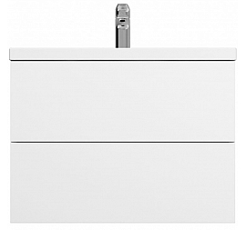Тумба с умывальником AM.PM Gem M90FHX07522WG 75 см 2 ящика белая