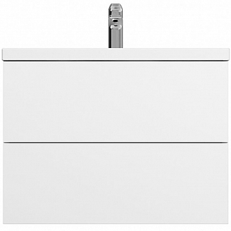Тумба с умывальником AM.PM Gem M90FHX07522WG 75 см 2 ящика белая