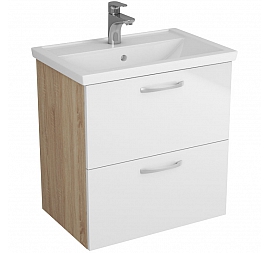 Тумба с умывальником Uncoria Вольта 60 см дуб сонома