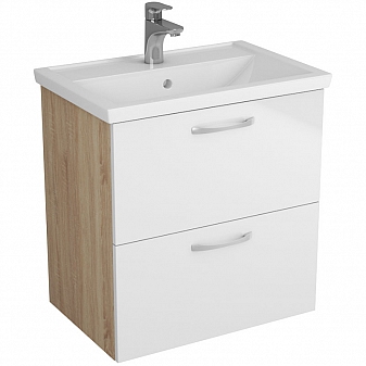 Тумба с умывальником Uncoria Вольта 60 см дуб сонома