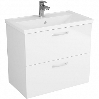 Тумба с умывальником Uncoria Вольта 70 см белая