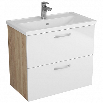 Тумба с умывальником Uncoria Вольта 70 см дуб сонома