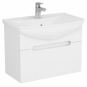 Тумба с умывальником Uncoria Джелла 65 см белая