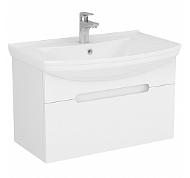 Тумба с умывальником Uncoria Джелла 75 см белая