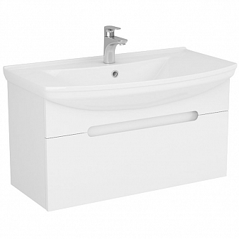 Тумба с умывальником Uncoria Джелла 85 см белая