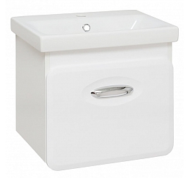 Тумба с умывальником Runo Капри 50 см подвесная