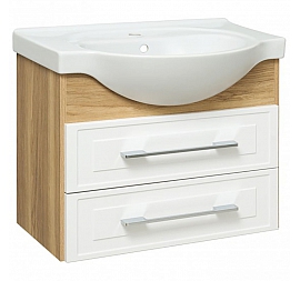 Тумба с умывальником Runo Дублин 70 см