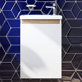 Тумба с умывальником AM.PM X-Joy M85AFHX0451WG 45 см