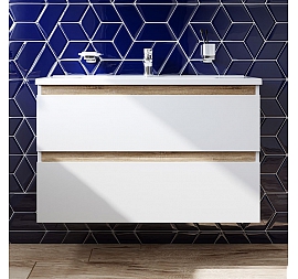 Тумба с умывальником AM.PM X-Joy M85AFHX1002WG 100 см