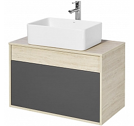 Тумба с умывальником Акватон Лофт Урбан 80 1A2476K2LQX60 80 см