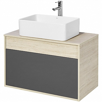 Тумба с умывальником Акватон Лофт Урбан 80 1A2476K2LQX60 80 см