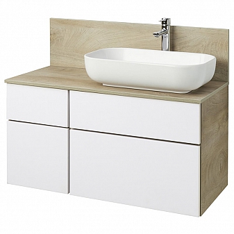 Тумба с умывальником Акватон Мишель 100 1A2441K4MIX40 100 см
