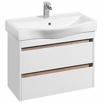 Тумба с умывальником Акватон Нортон 80 1A2489K0NT010 80 см