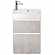 Тумба с умывальником Dreja.Eco Slim 99.0502 55 см