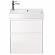 Тумба с умывальником Dreja.Eco Slim 99.0401 65 см