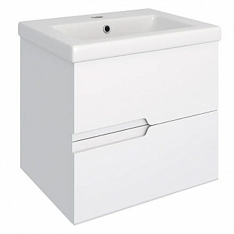Тумба с умывальником Runo Стокгольм 60 см