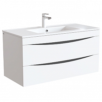 Тумба с умывальником Iddis Cloud CLO10W1i95K 100 см