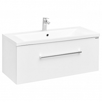 Тумба с умывальником Акватон Мадрид 100 М 1A1268K6MA010 100 см