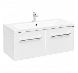 Тумба с умывальником Акватон Мадрид 100 М 1A1280K4MA010 100 см 2 ящика