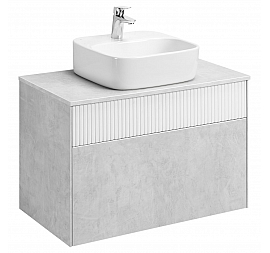 Тумба с умывальником Акватон Марбл 80 1A2762K0MH4C0 80 см