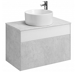 Тумба с умывальником Акватон Марбл 80 1A2762K2MH4C0 80 см