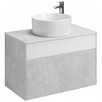 Тумба с умывальником Акватон Марбл 80 1A2762K2MH4C0 80 см