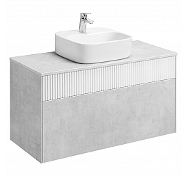 Тумба с умывальником Акватон Марбл 100 1A2763K0MH4C0 100 см