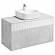 Тумба с умывальником Акватон Марбл 100 1A2763K0MH4C0 100 см