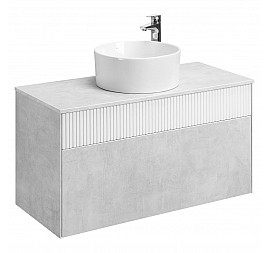 Тумба с умывальником Акватон Марбл 100 1A2763K2MH4C0 100 см