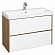 Тумба с умывальником Акватон Сканди 90 1A2519K0SDZ90 90 см