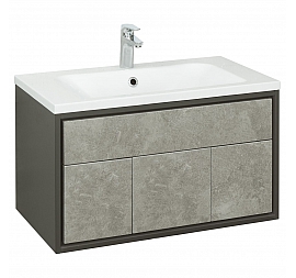 Тумба с умывальником Акватон Уэльс 80 1A2679K1WA6A0 80 см