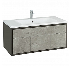 Тумба с умывальником Акватон Уэльс 100 1A2676K1WA6A0 100 см