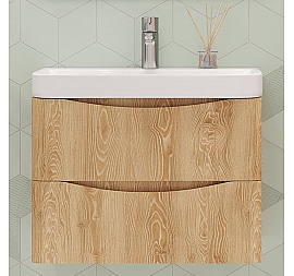 Тумба с умывальником Velvex Clay 70.2Y tpCLA.70.2Y-230 70 см