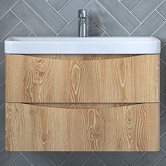 Тумба с умывальником Velvex Clay 80.2Y tpCLA.80.2Y-230 80 см