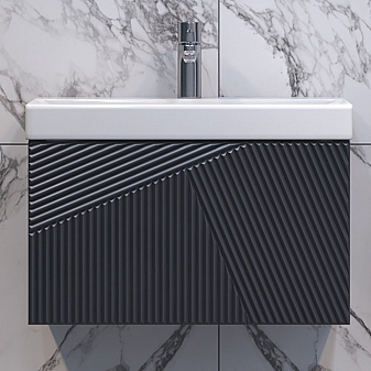 Тумба с умывальником Velvex Edge 60.1Y tpEDG.60.1Y-231 60 см