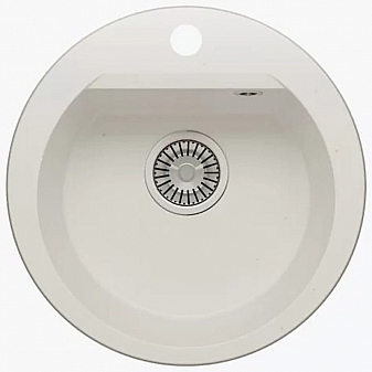 Мойка кухонная Polygran Atol-460 46 см белая