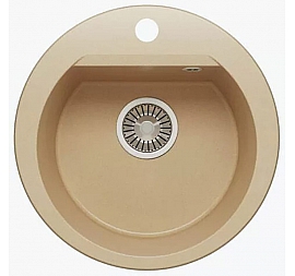 Мойка кухонная Polygran Atol-460 46 см бежевая