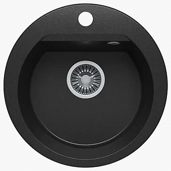 Мойка кухонная Polygran Atol-460 46 см черная